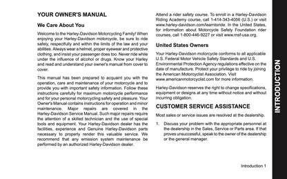 2022 Harley-Davidson FLHXSE Owner's Manual | English US