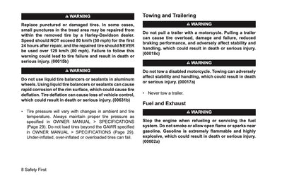 2025 Harley-Davidson FLTRXSE Owner's Manual | English US