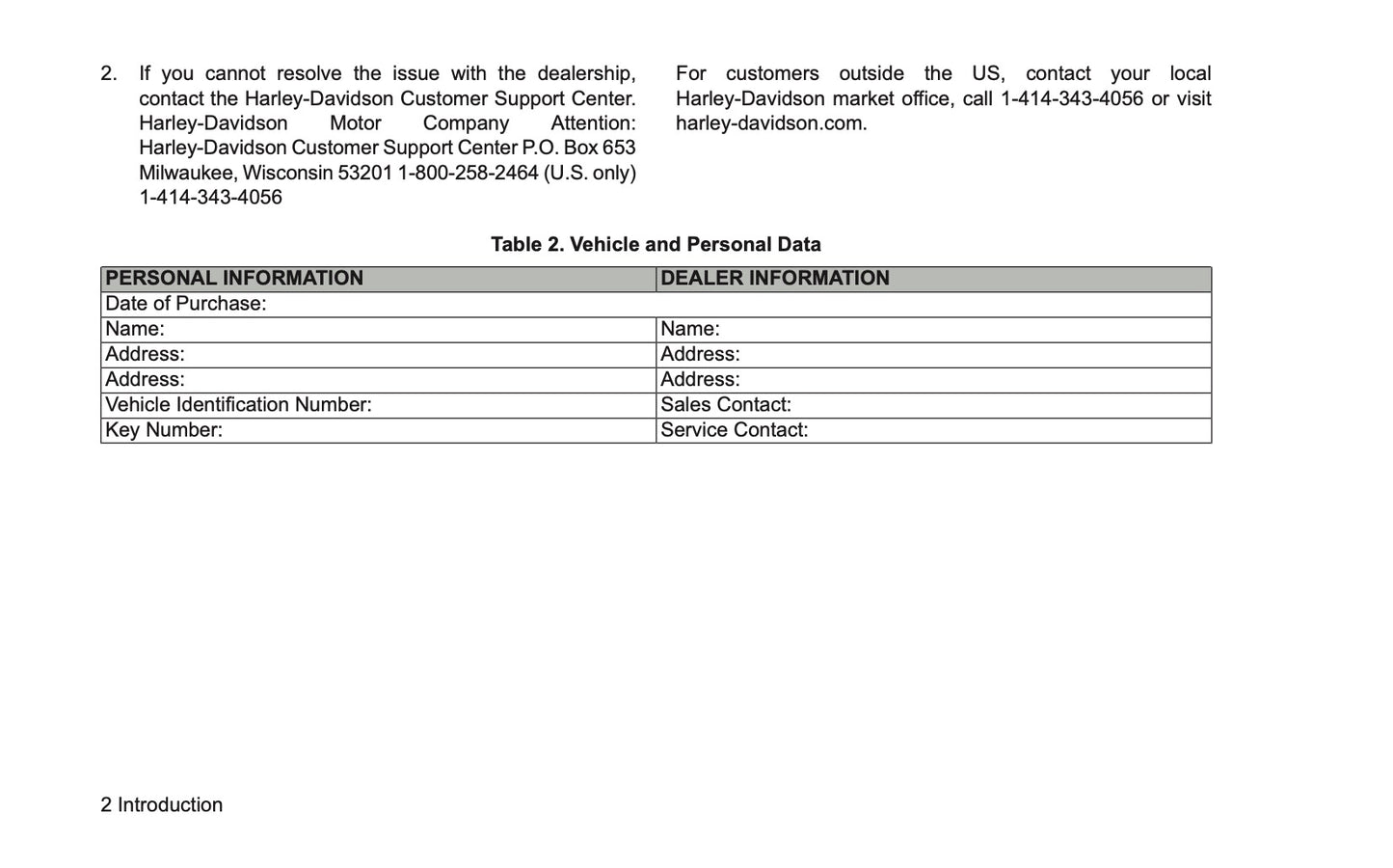 2026 Harley-Davidson Pan America Owner's Manual | English US