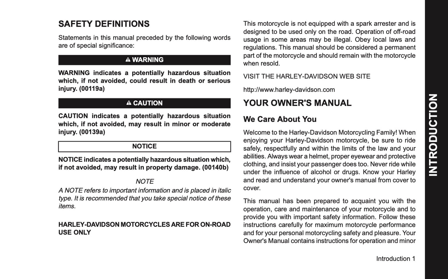 2006 Harley-Davidson Police Owner's Manual | English US