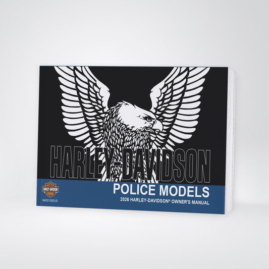 2026 Harley-Davidson Police Owner's Manual | English US