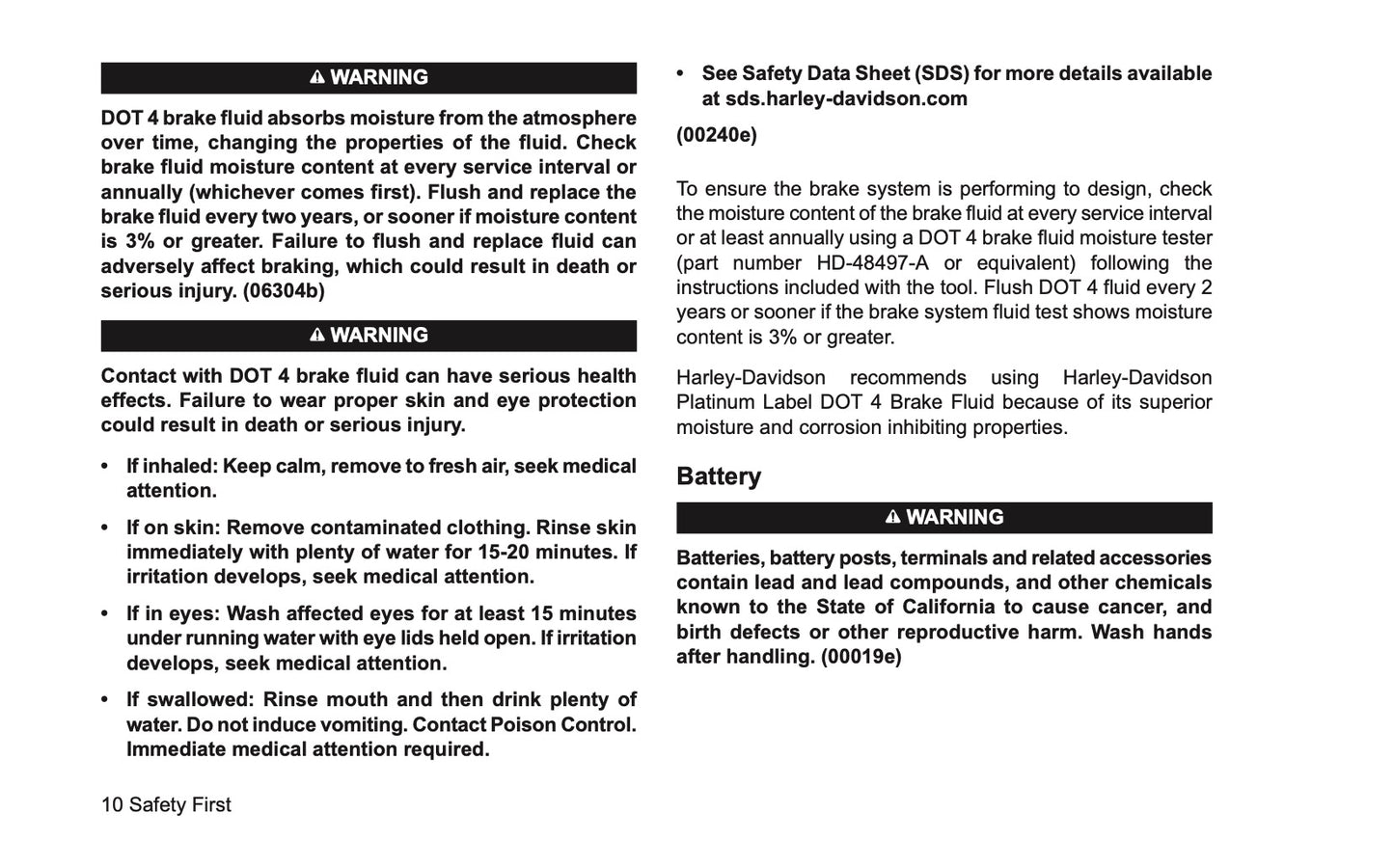 2026 Harley-Davidson Police Owner's Manual | English US
