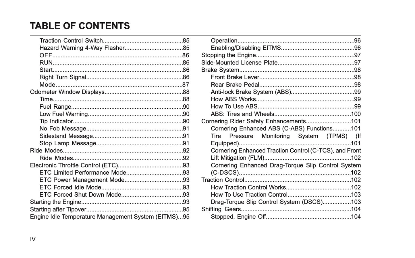 2025 Harley-Davidson Softail Owner's Manual | English US