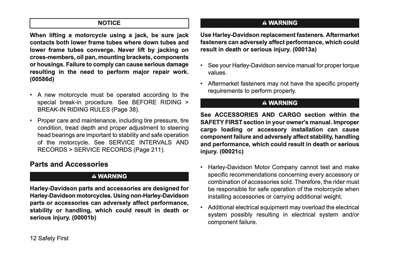 2026 Harley-Davidson Softail Owner's Manual | English US