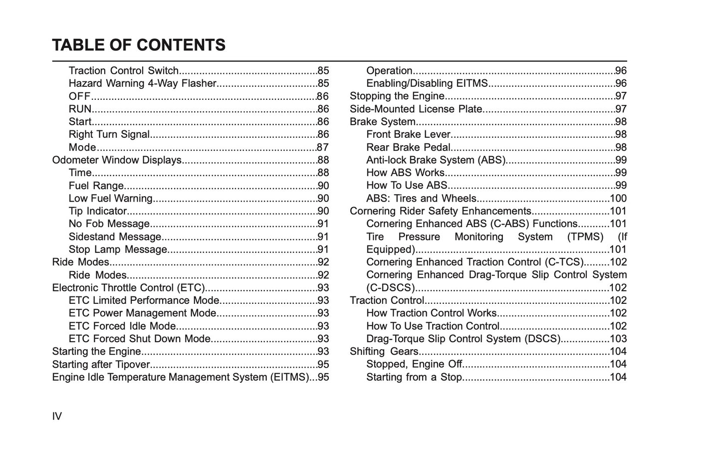 2026 Harley-Davidson Softail Owner's Manual | English US