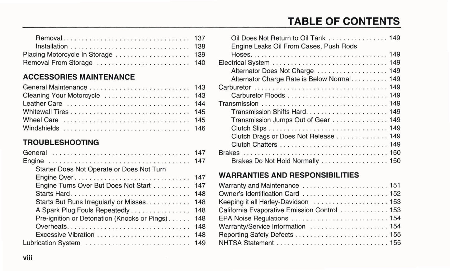 2004 Harley-Davidson Sportster Owner's Manual | Dutch