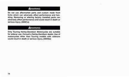 2004 Harley-Davidson Sportster Owner's Manual | Dutch