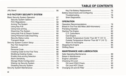 2004 Harley-Davidson Sportster Owner's Manual | Dutch