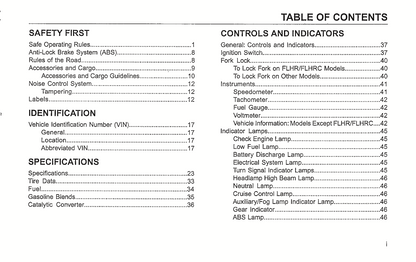 2014 Harley-Davidson Touring Models Owner's Manual | English