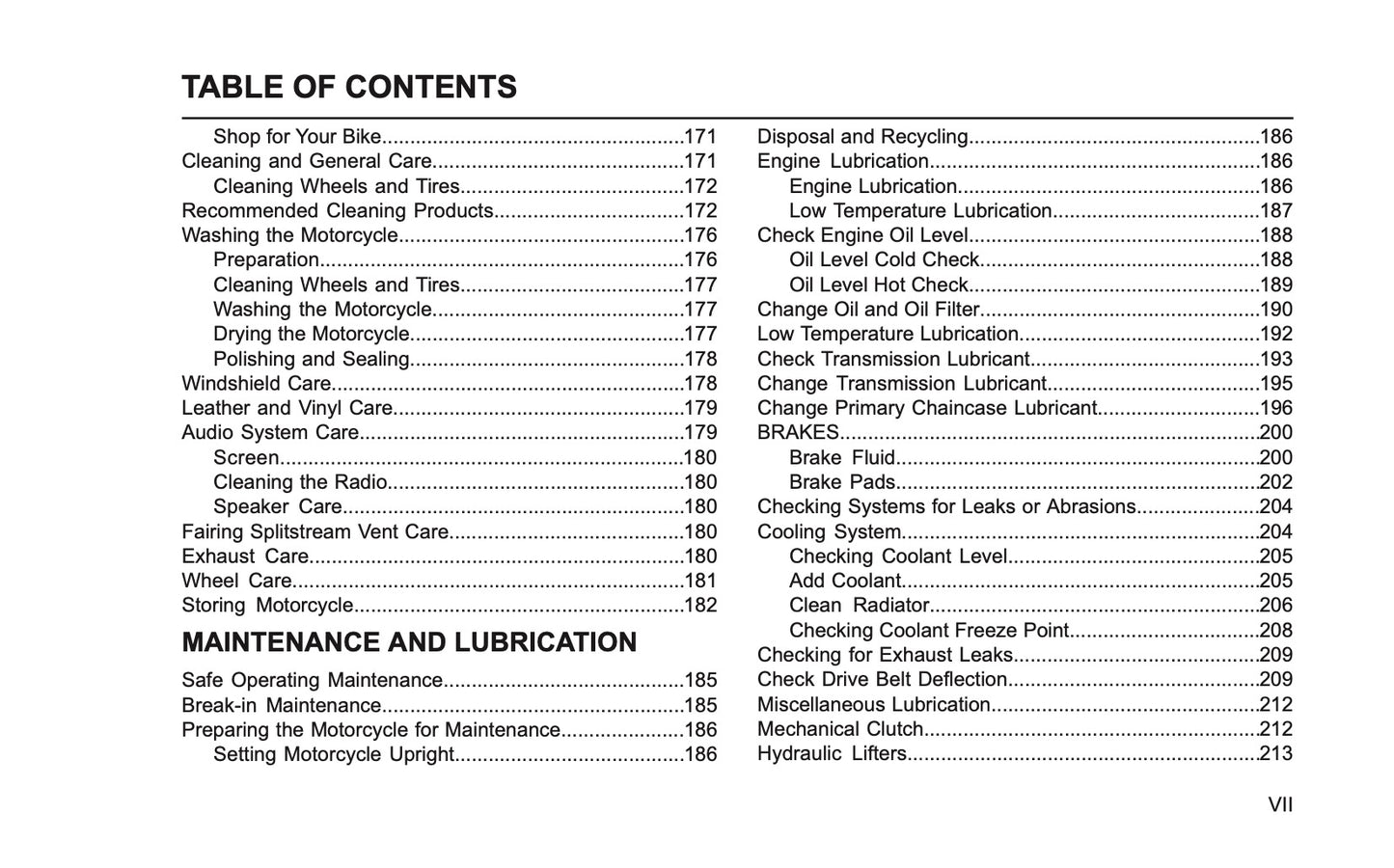 2026 Harley-Davidson Touring Owner's Manual | English US