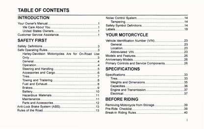 2023 Harley-Davidson Trike Models Owner's Manual | English