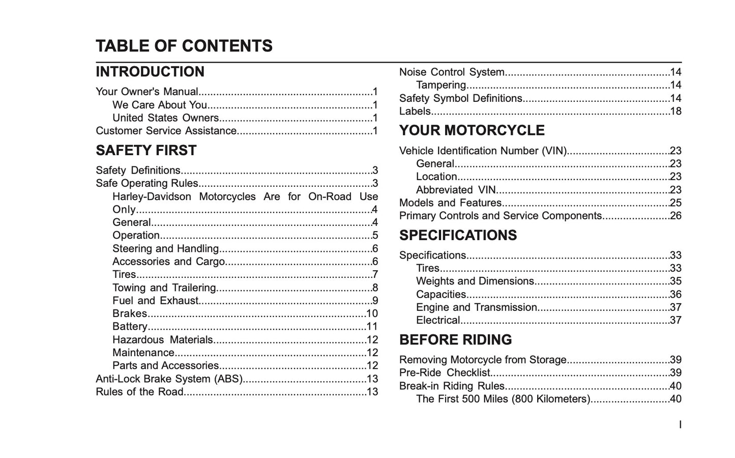 2024 Harley-Davidson Trike Owner's Manual | English US