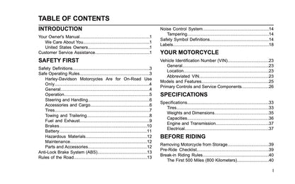 2024 Harley-Davidson Trike Owner's Manual | English US