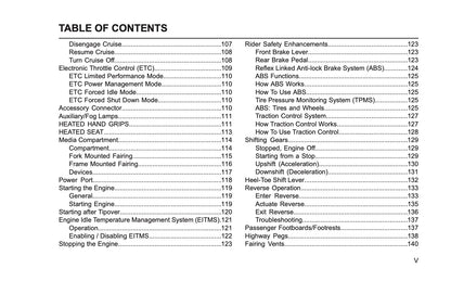 2026 Harley-Davidson Trike Owner's Manual | English US