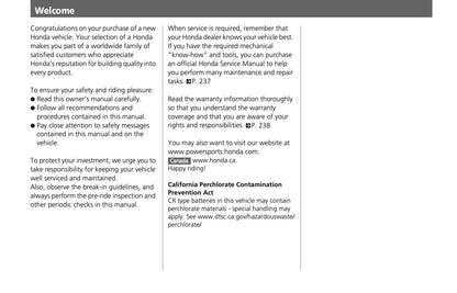 2022 Honda GL1800 Owner's Manual | English