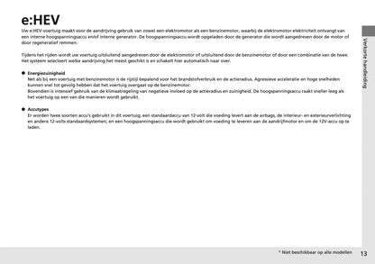 2024 Honda Jazz e:HEV Gebruikershandleiding | Nederlands