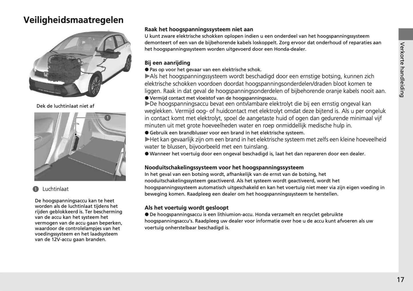 2024 Honda Jazz e:HEV Gebruikershandleiding | Nederlands