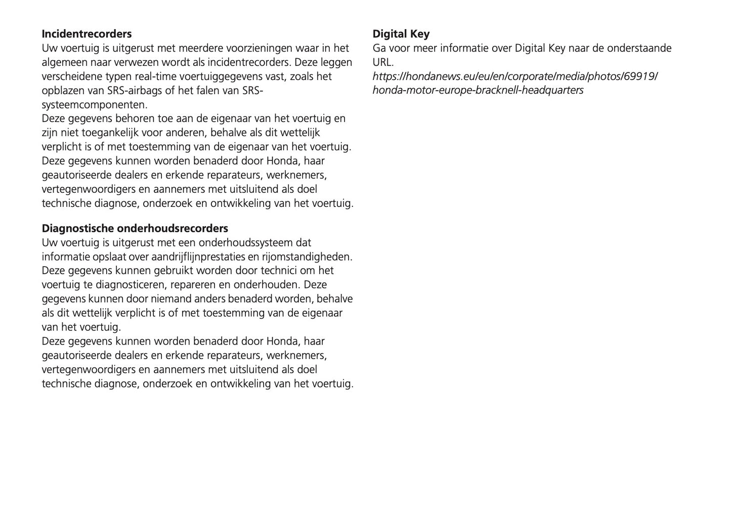 2024 Honda Jazz e:HEV Gebruikershandleiding | Nederlands