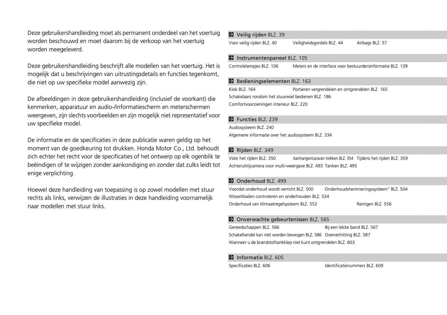 2024 Honda Jazz e:HEV Gebruikershandleiding | Nederlands