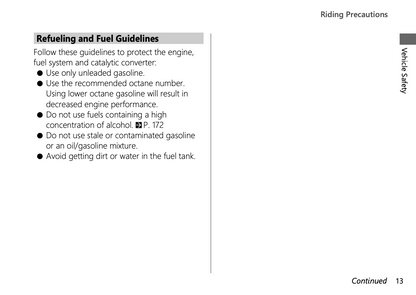 2024 Honda NC750X Owner's Manual | English