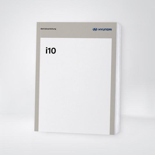 2025 Hyundai i10 Owner's Manual | German