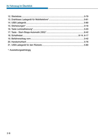 2025 Hyundai i10 Owner's Manual | German