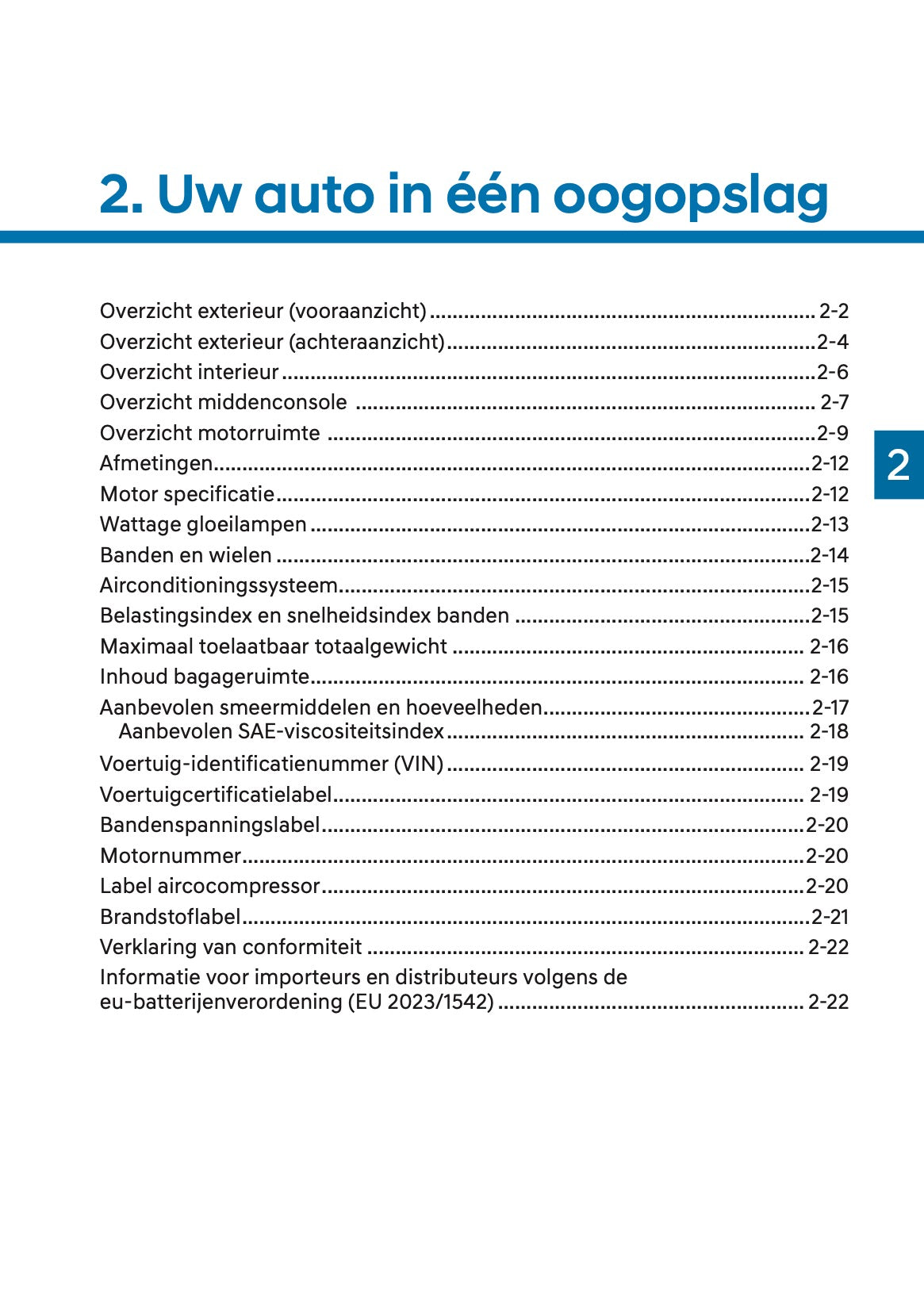 2025 Hyundai i10 Gebruikershandleiding | Nederlands