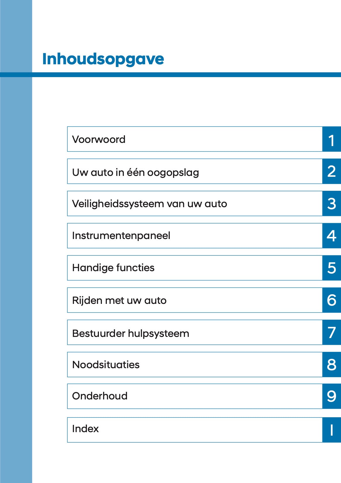 2025 Hyundai i10 Gebruikershandleiding | Nederlands