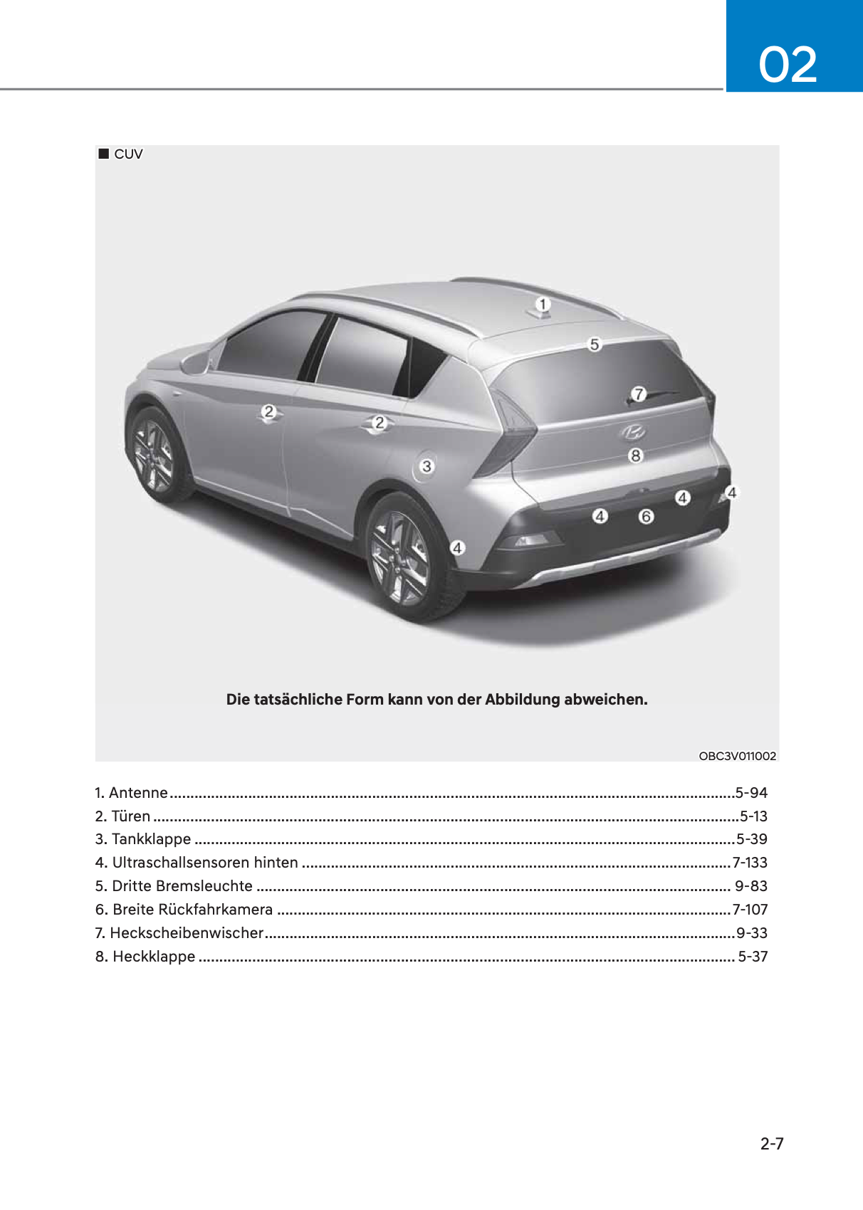 2023-2024 Hyundai i20/Bayon Owner's Manual | German