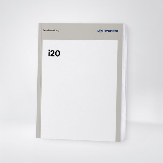 2025 Hyundai i20/Bayon Owner's Manual | German