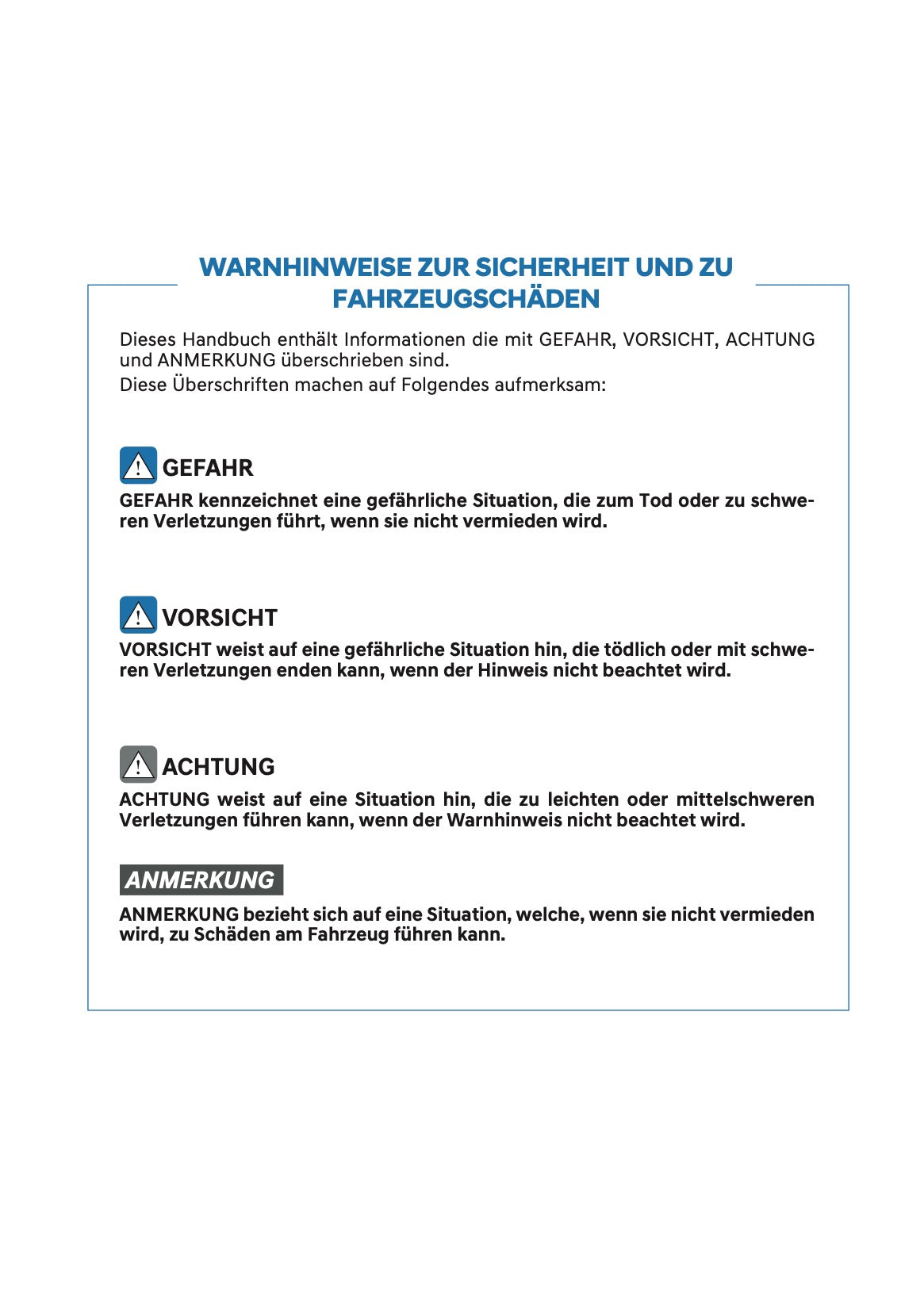 2025 Hyundai i20/Bayon Owner's Manual | German
