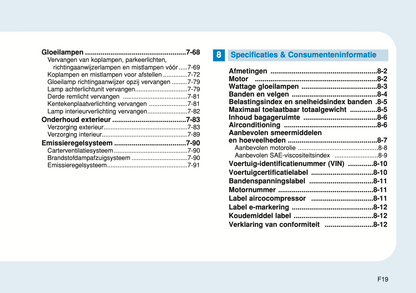 2017-2018 Hyundai i20 Owner's Manual | Dutch