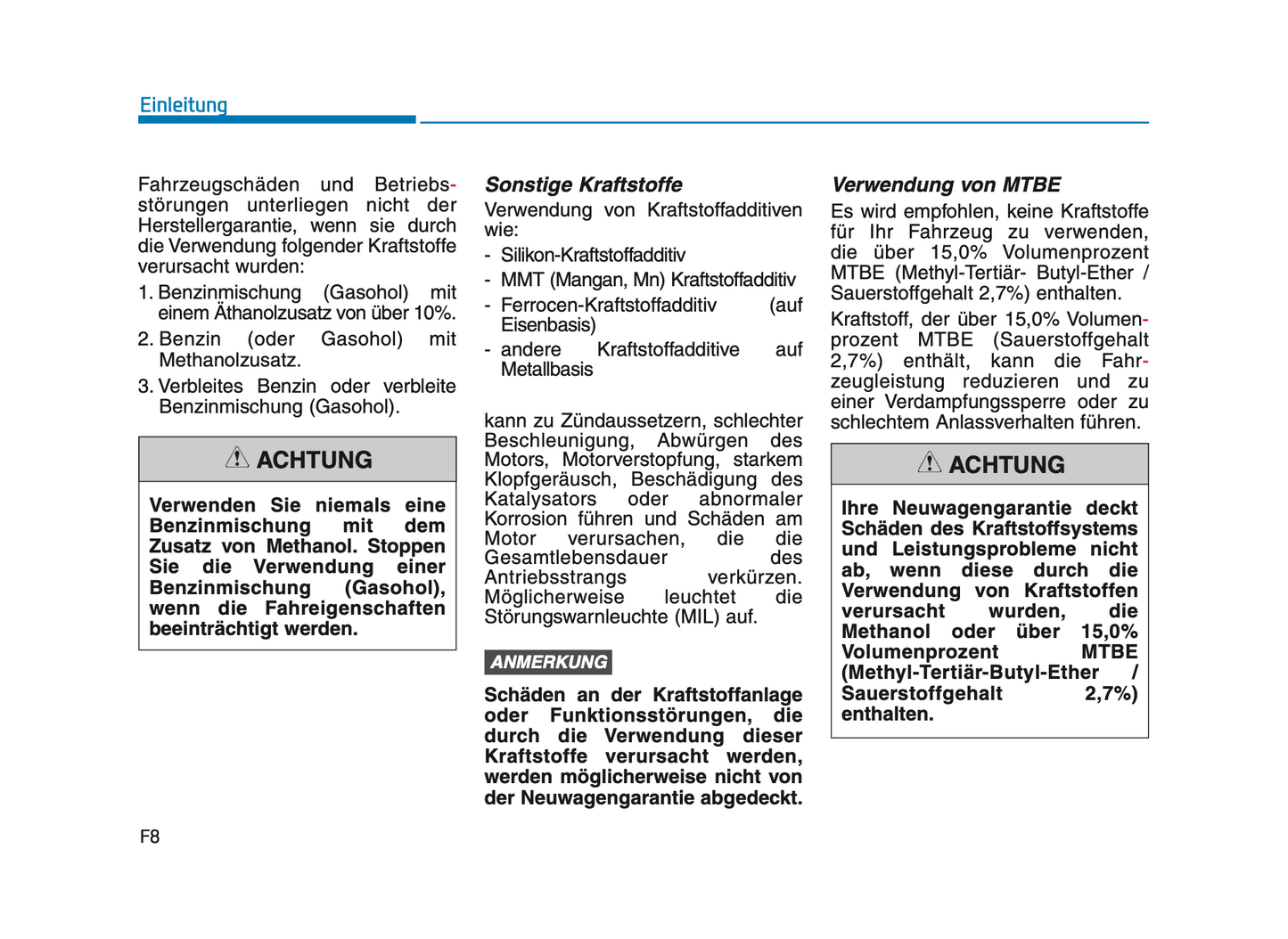 2024-2025 Hyundai i30 Owner's Manual | German