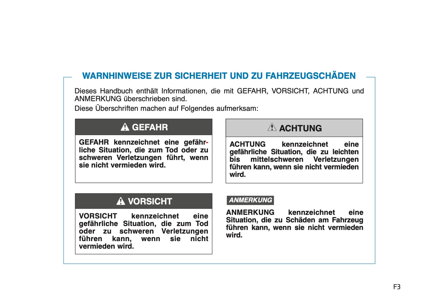 2026 Hyundai i30 Owner's Manual | German