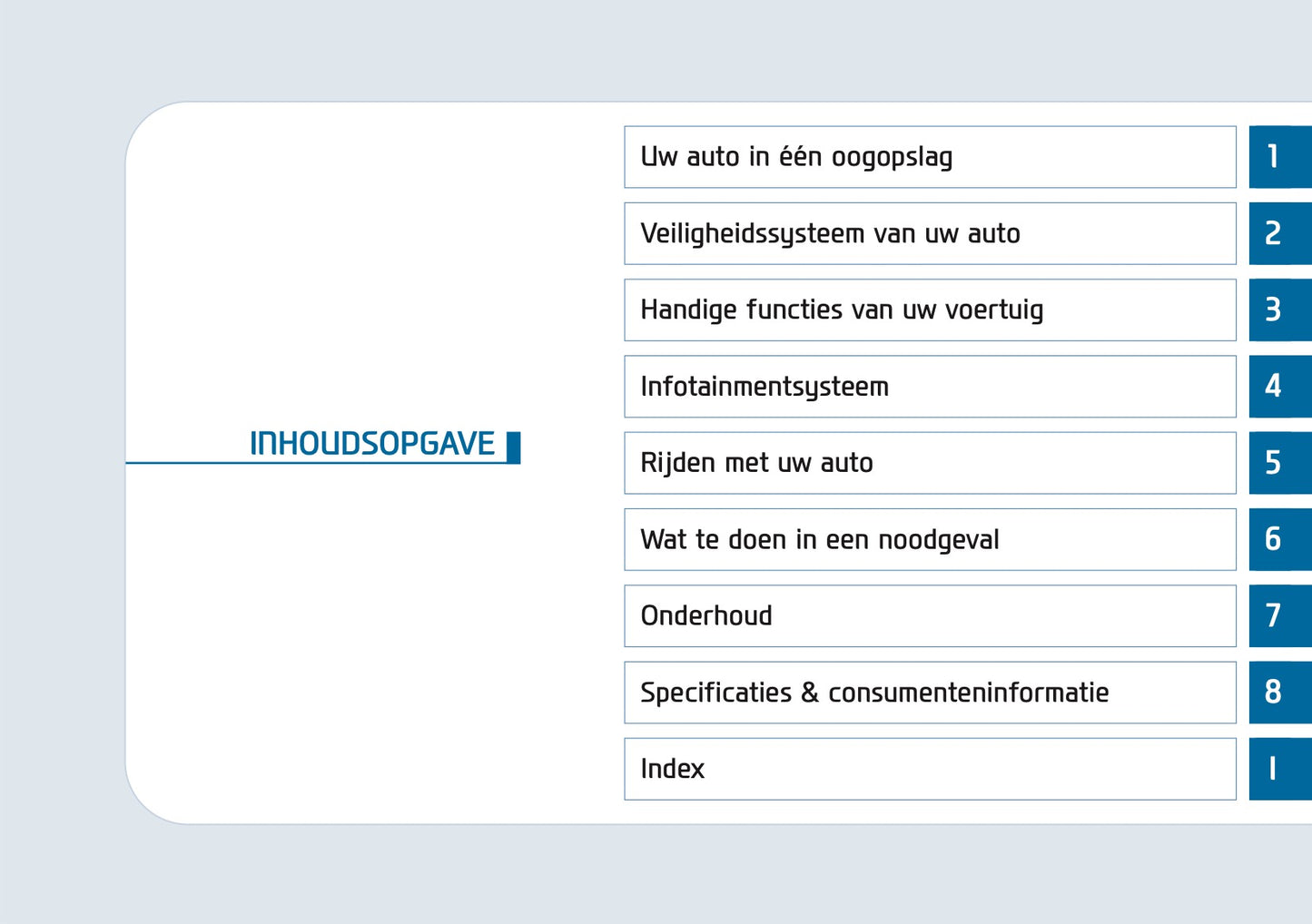 2026 Hyundai i30 Gebruikershandleiding | Nederlands