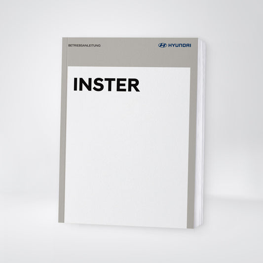2026 Hyundai Inster Owner's Manual | German
