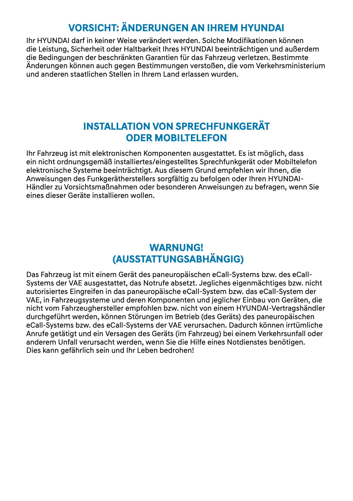2026 Hyundai Inster Owner's Manual | German