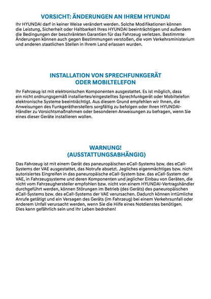 2026 Hyundai Inster Owner's Manual | German