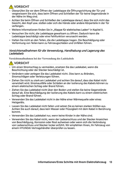 2026 Hyundai Inster Owner's Manual | German