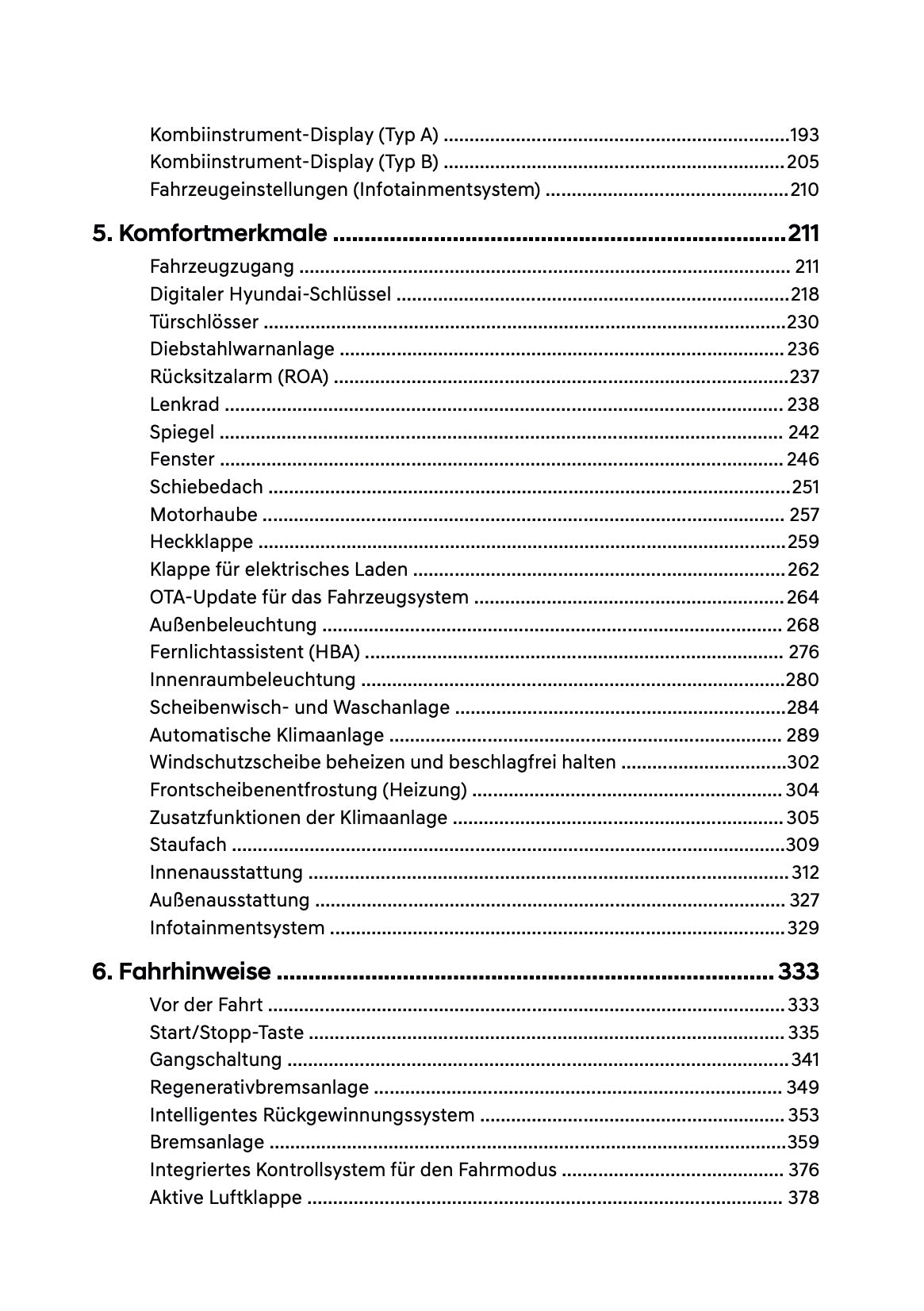 2027 Hyundai Inster Owner's Manual | German
