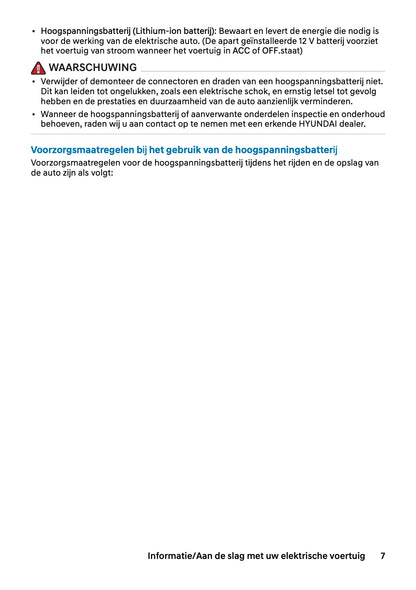 2027 Hyundai Inster Gebruikershandleiding | Nederlands