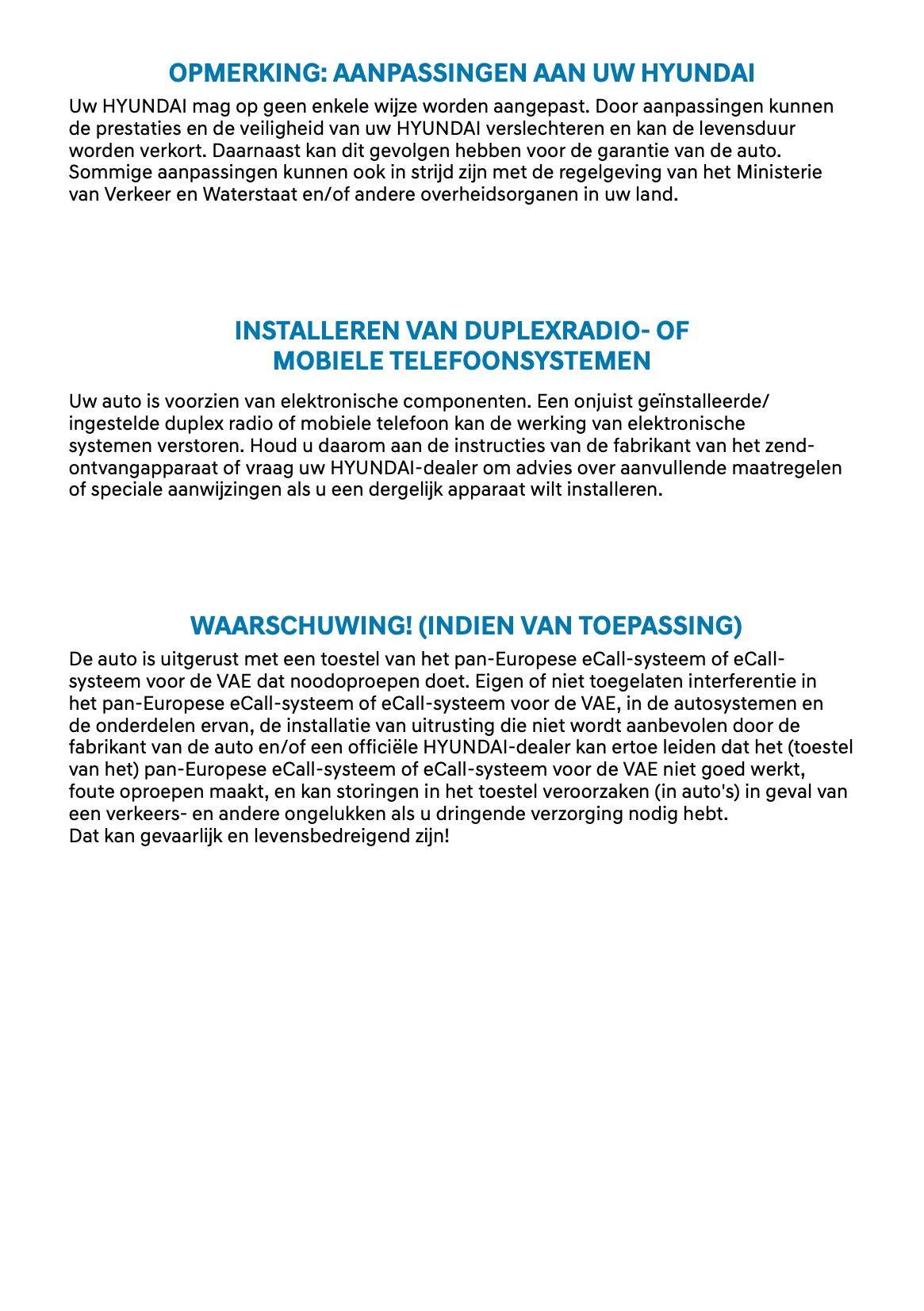 2027 Hyundai Inster Gebruikershandleiding | Nederlands