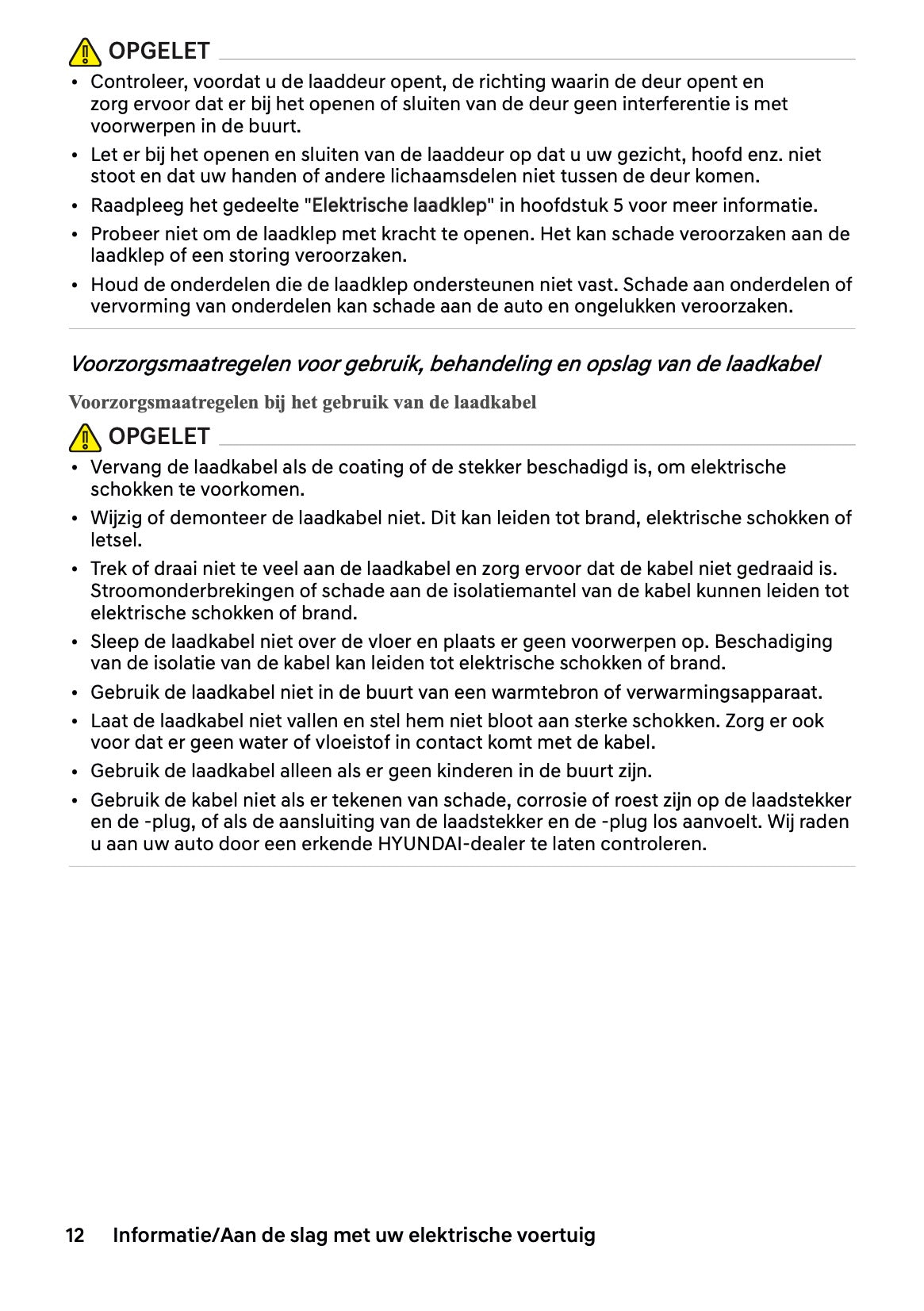 2027 Hyundai Inster Gebruikershandleiding | Nederlands
