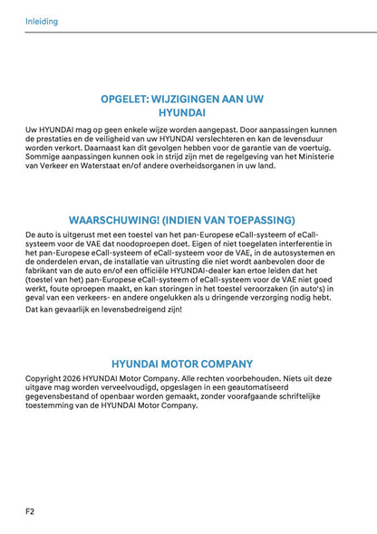 2026-2027 Hyundai Ioniq 3 Gebruikershandleiding | Nederlands