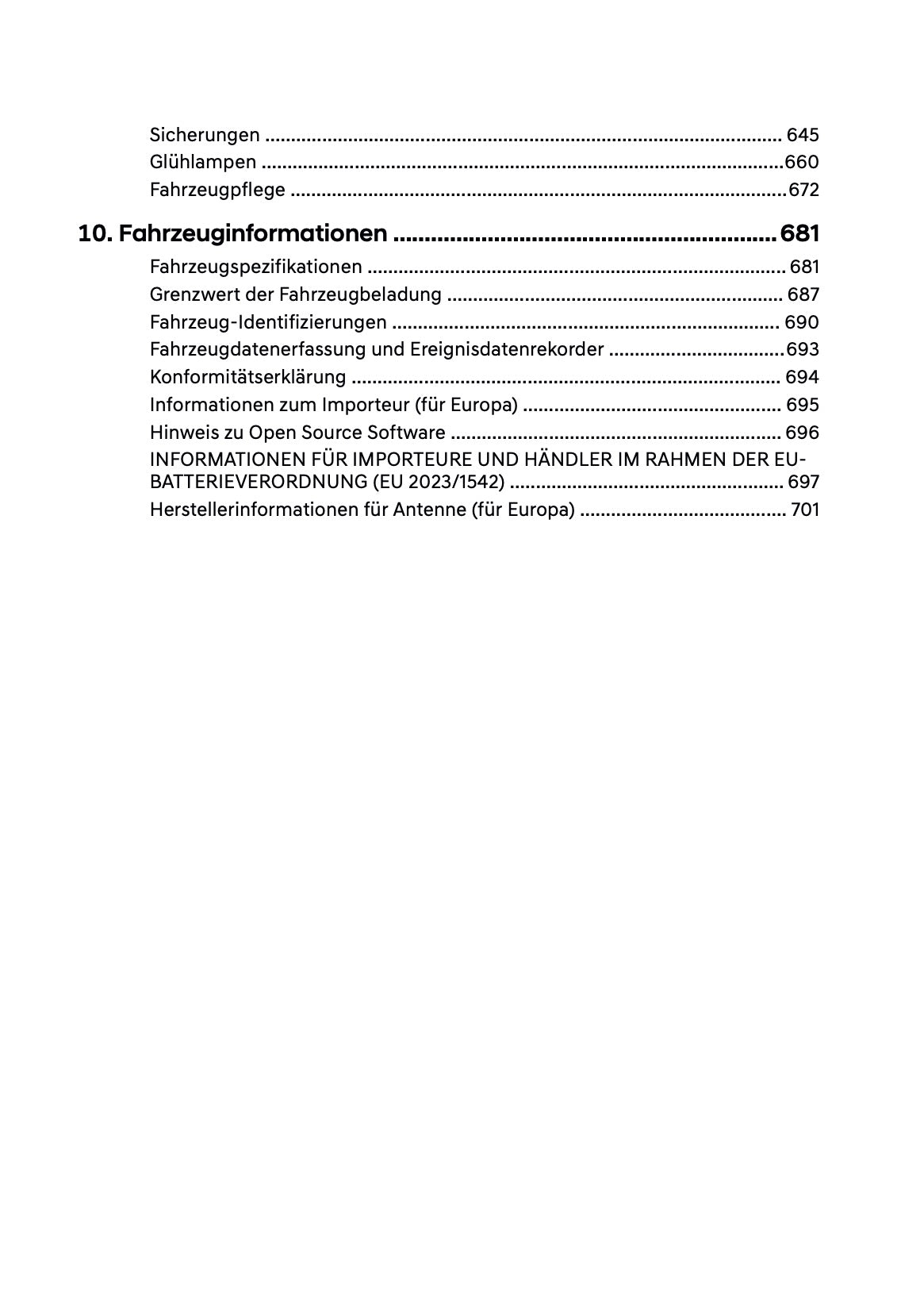 2026 Hyundai Ioniq 6 Owner's Manual | German