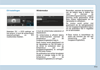2020-2021 Hyundai Ioniq Electric Owner's Manual | Dutch
