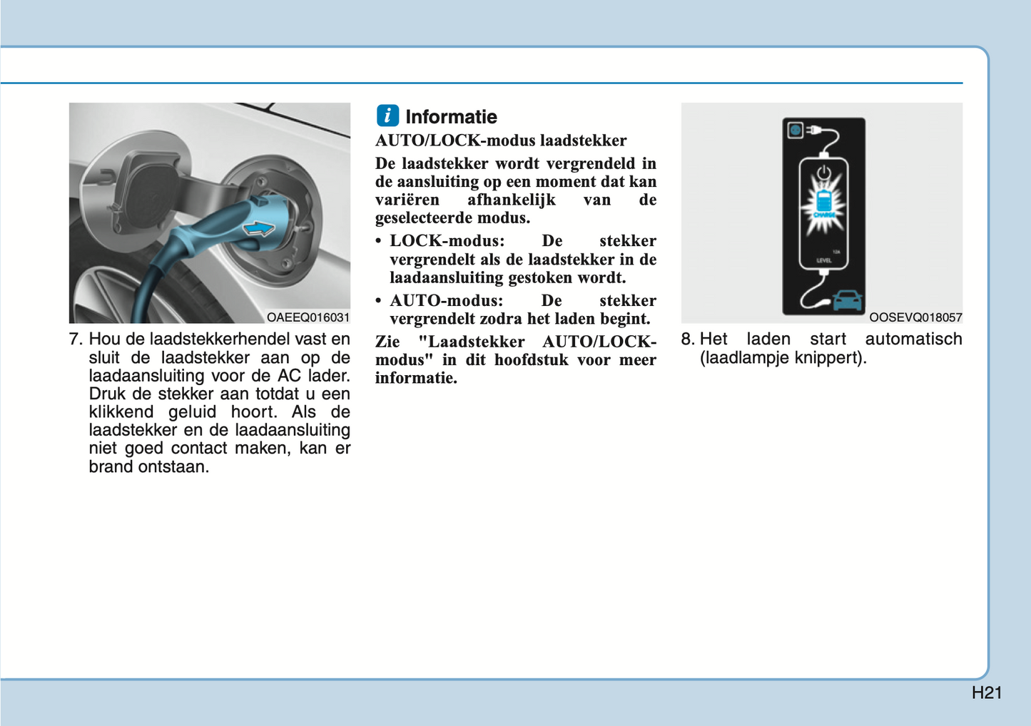 2020-2021 Hyundai Ioniq Plug-in-Hybrid Gebruikershandleiding | Nederlands