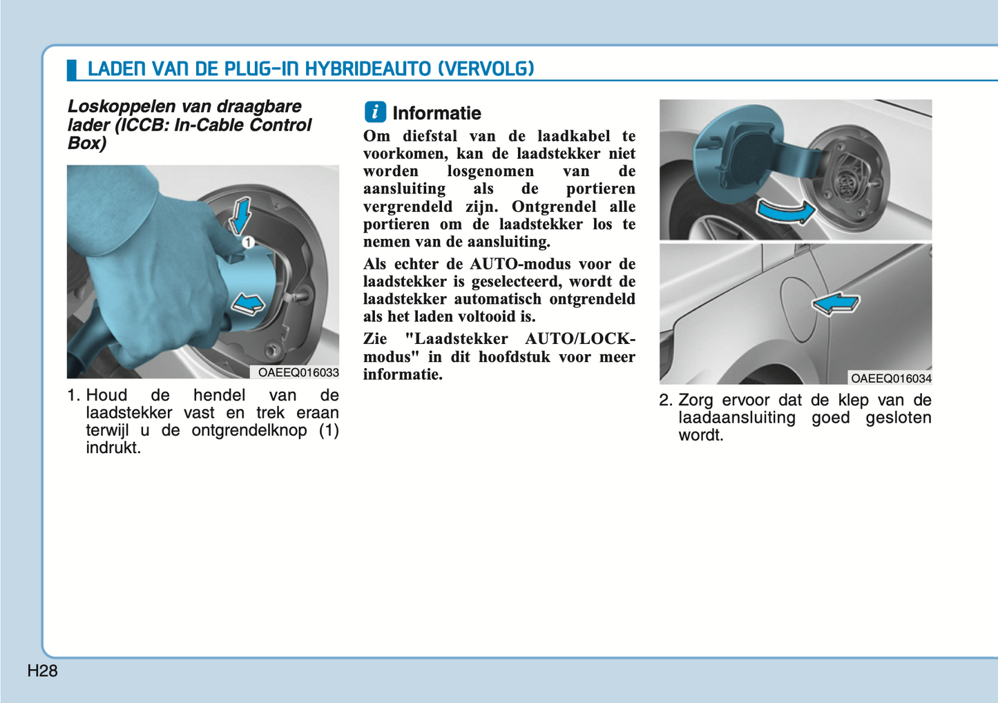 2020-2021 Hyundai Ioniq Plug-in-Hybrid Gebruikershandleiding | Nederlands