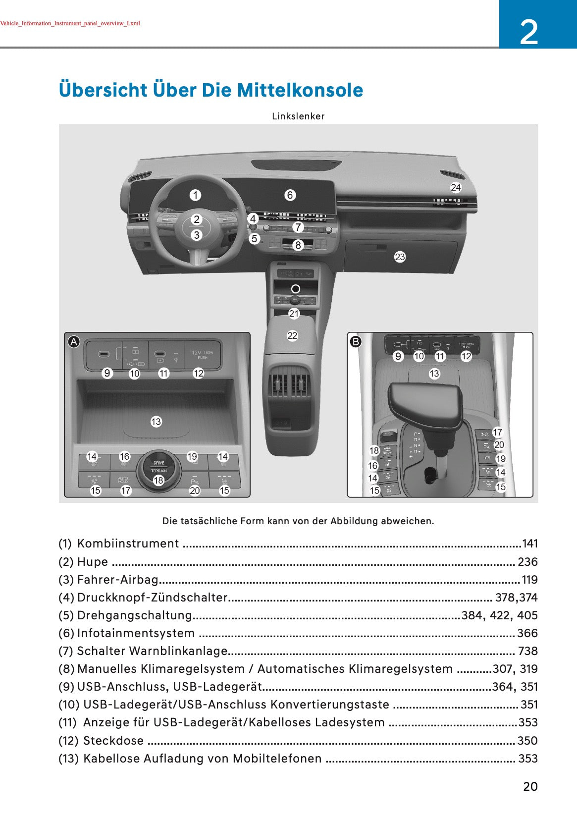 2026 Hyundai Kona Owner's Manual | German