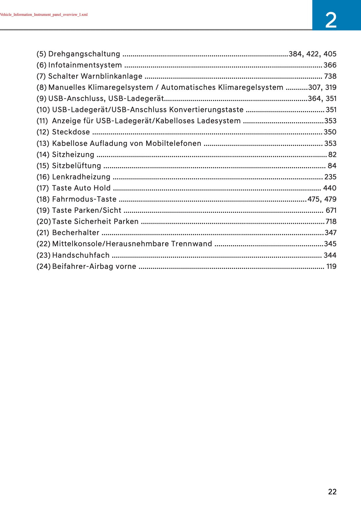 2026 Hyundai Kona Owner's Manual | German